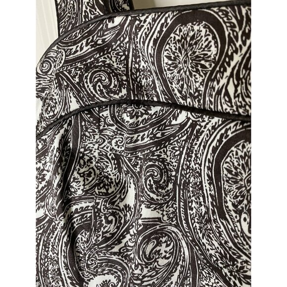 Retro Paisley Fit & Flare Dress • Petite Sophisticate 2P • Mod Boho Style - Picture 3 of 6